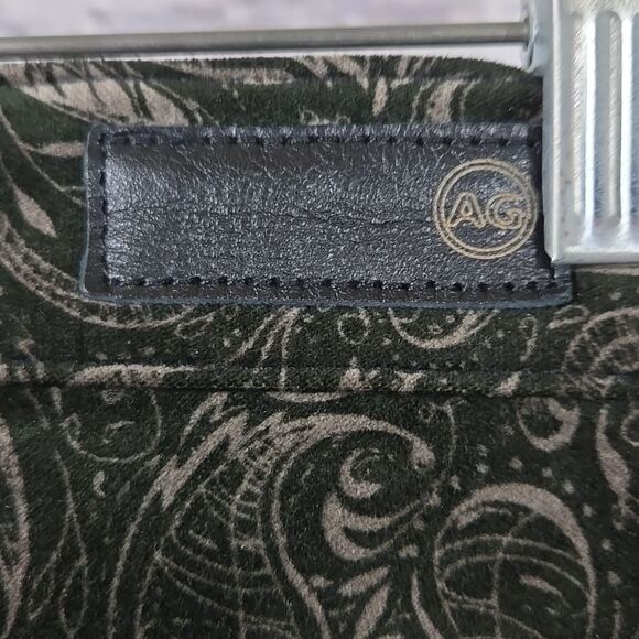 AG Anthropologie The Stevie Velvet High-Rise Skinny Jeans Adriano Goldschmied 26 - Picture 10 of 16